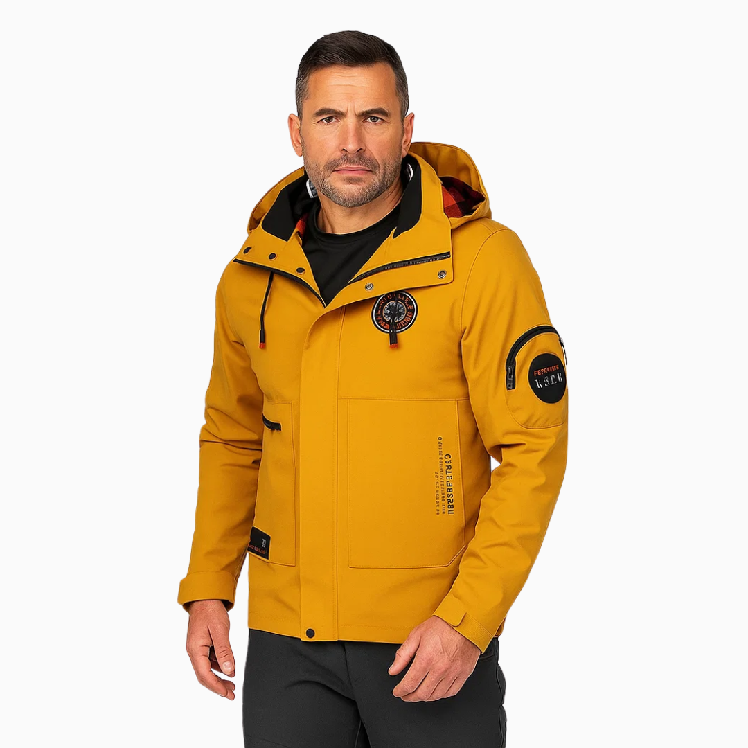 Veste d'automne légère pour homme - imperméable et coupe-vent