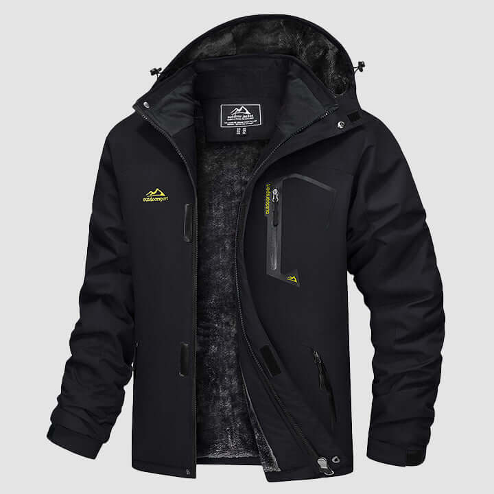 Veste d'hiver chaude pour homme - veste de ski imperméable