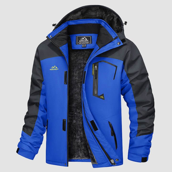 Veste d'hiver chaude pour homme - veste de ski imperméable
