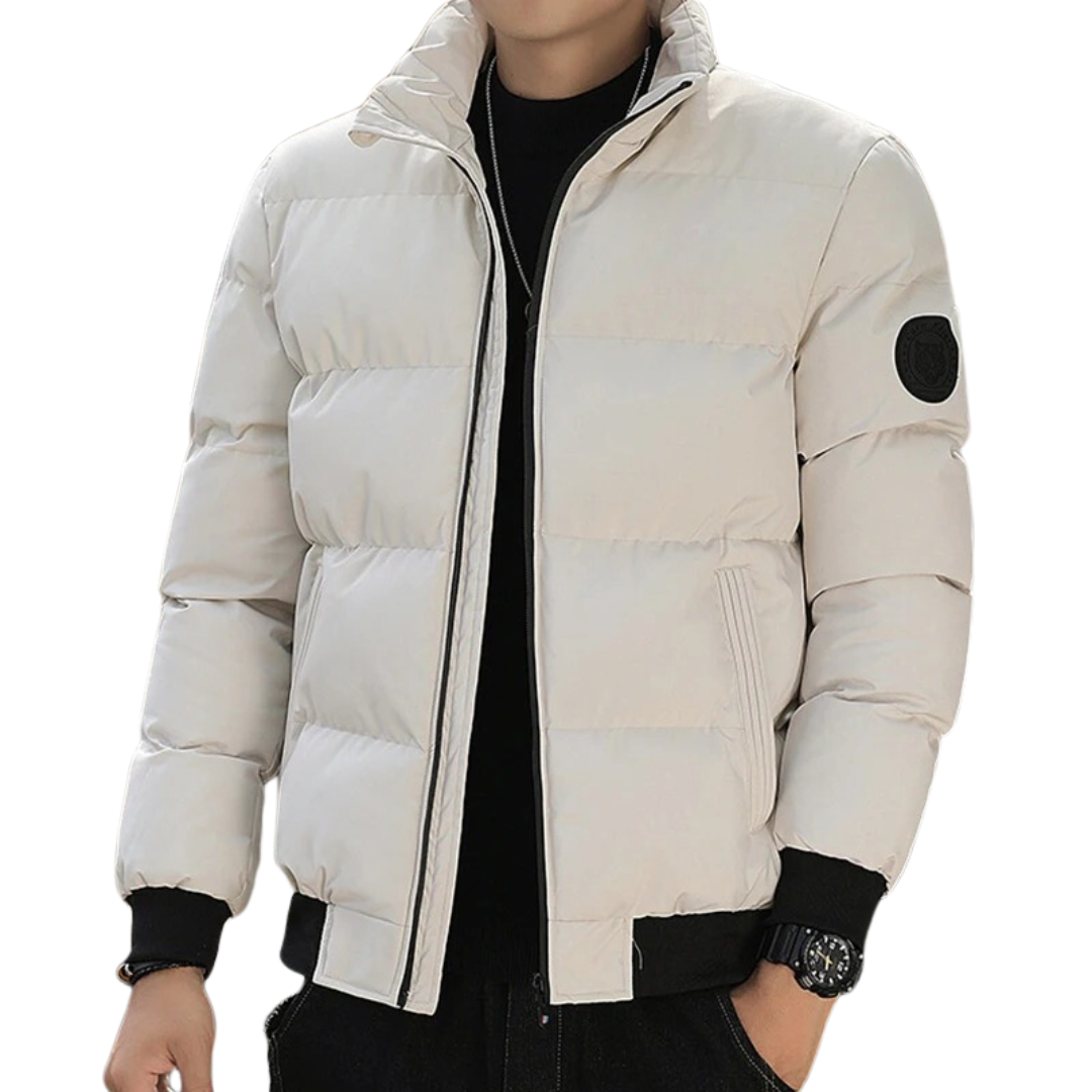 Veste d'hiver matelassée en coton pour homme