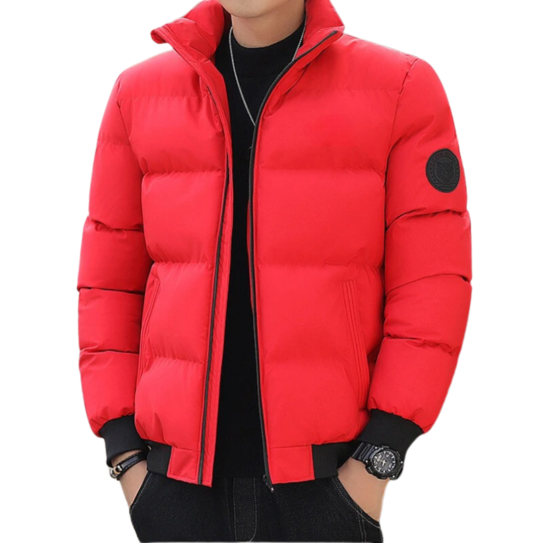 Veste d'hiver matelassée en coton pour homme
