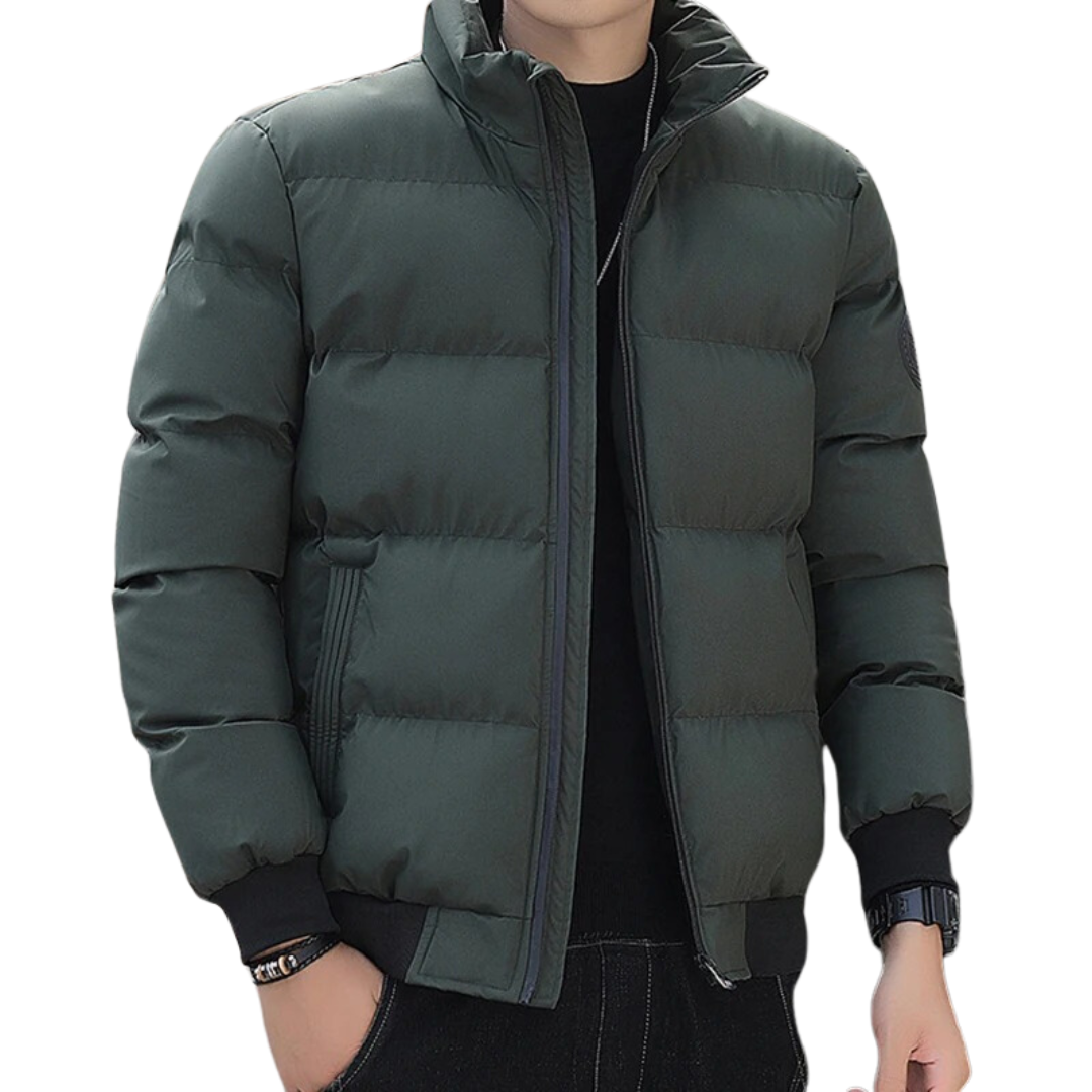 Veste d'hiver matelassée en coton pour homme