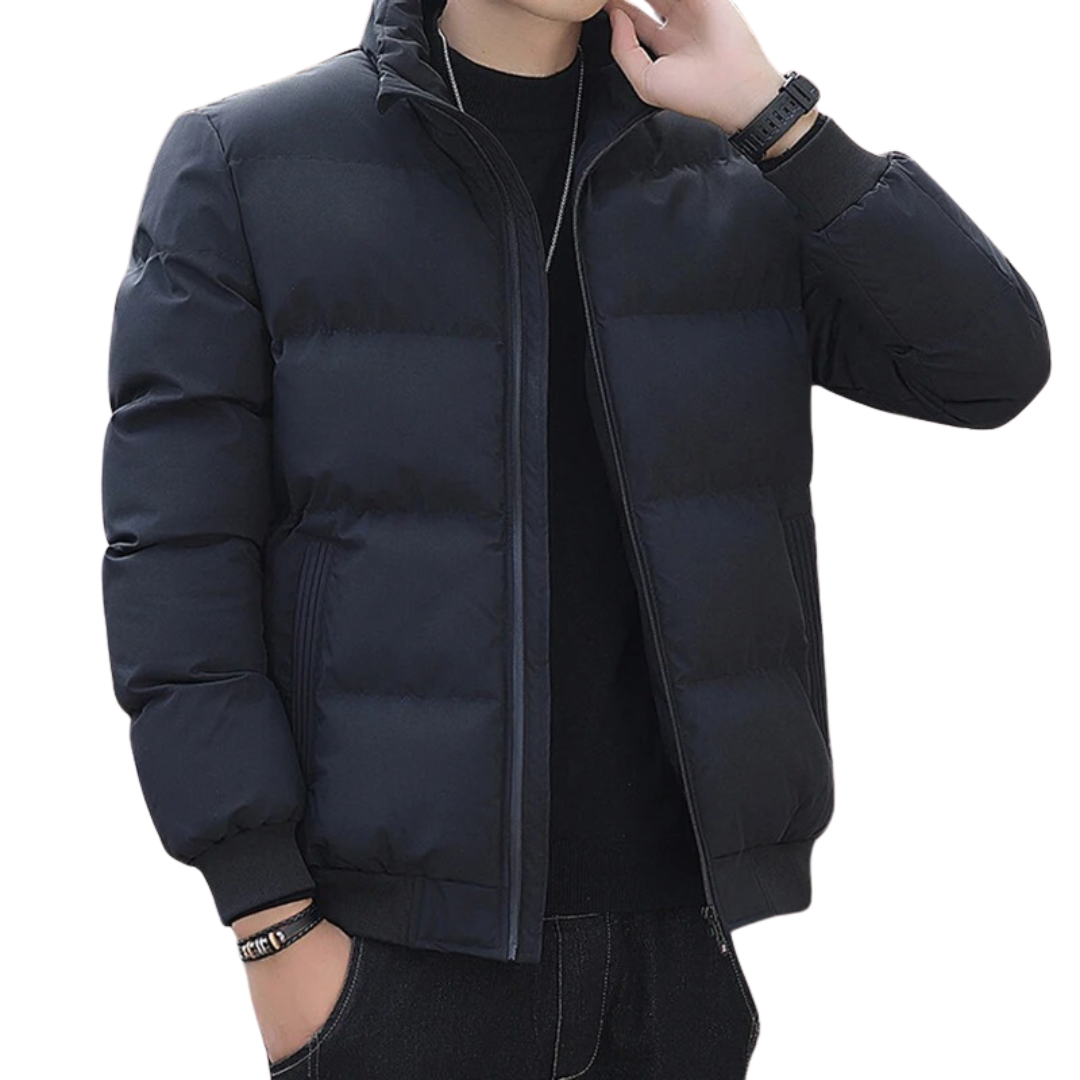 Veste d'hiver matelassée en coton pour homme