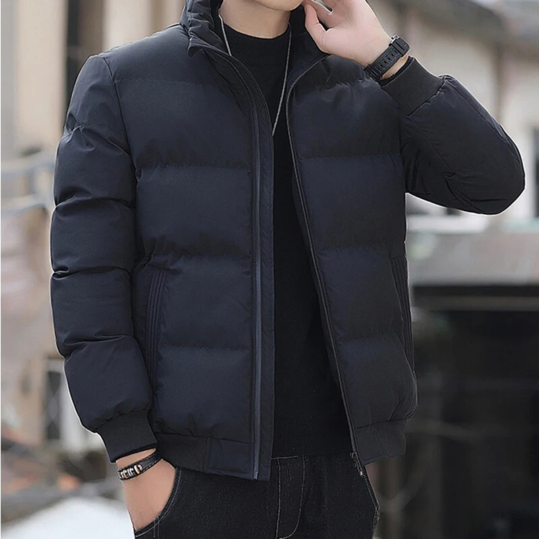 Veste d'hiver matelassée en coton pour homme