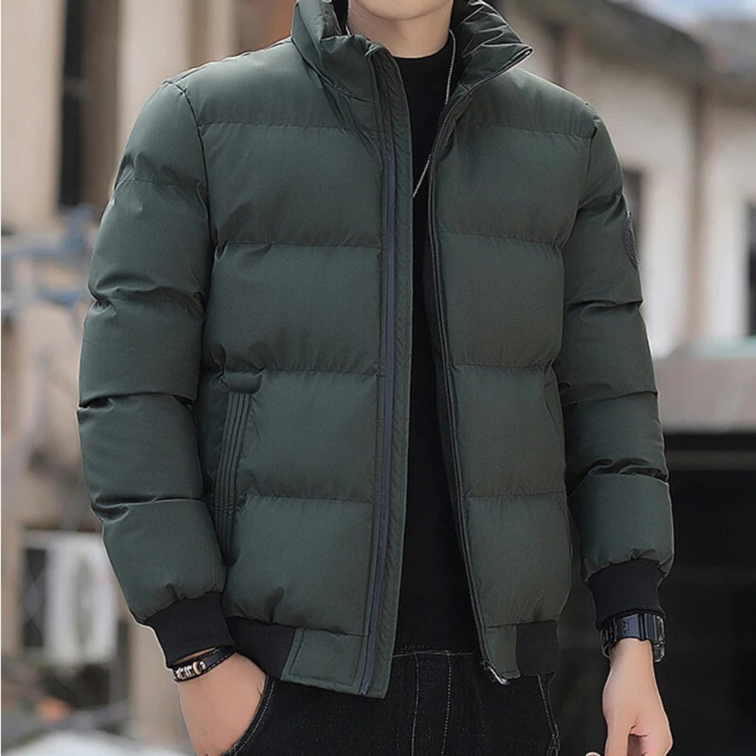 Veste d'hiver matelassée en coton pour homme