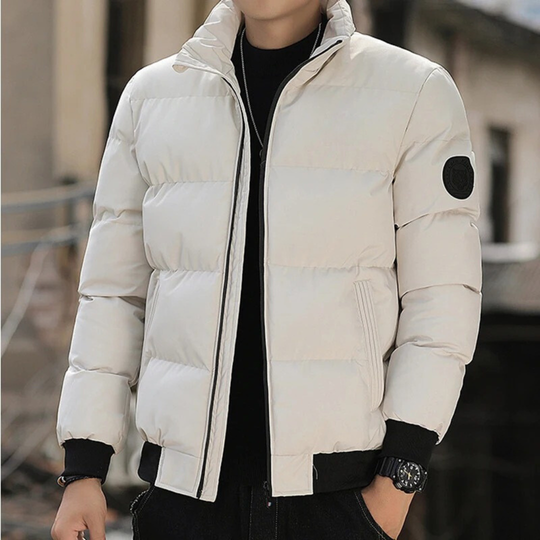 Veste d'hiver matelassée en coton pour homme