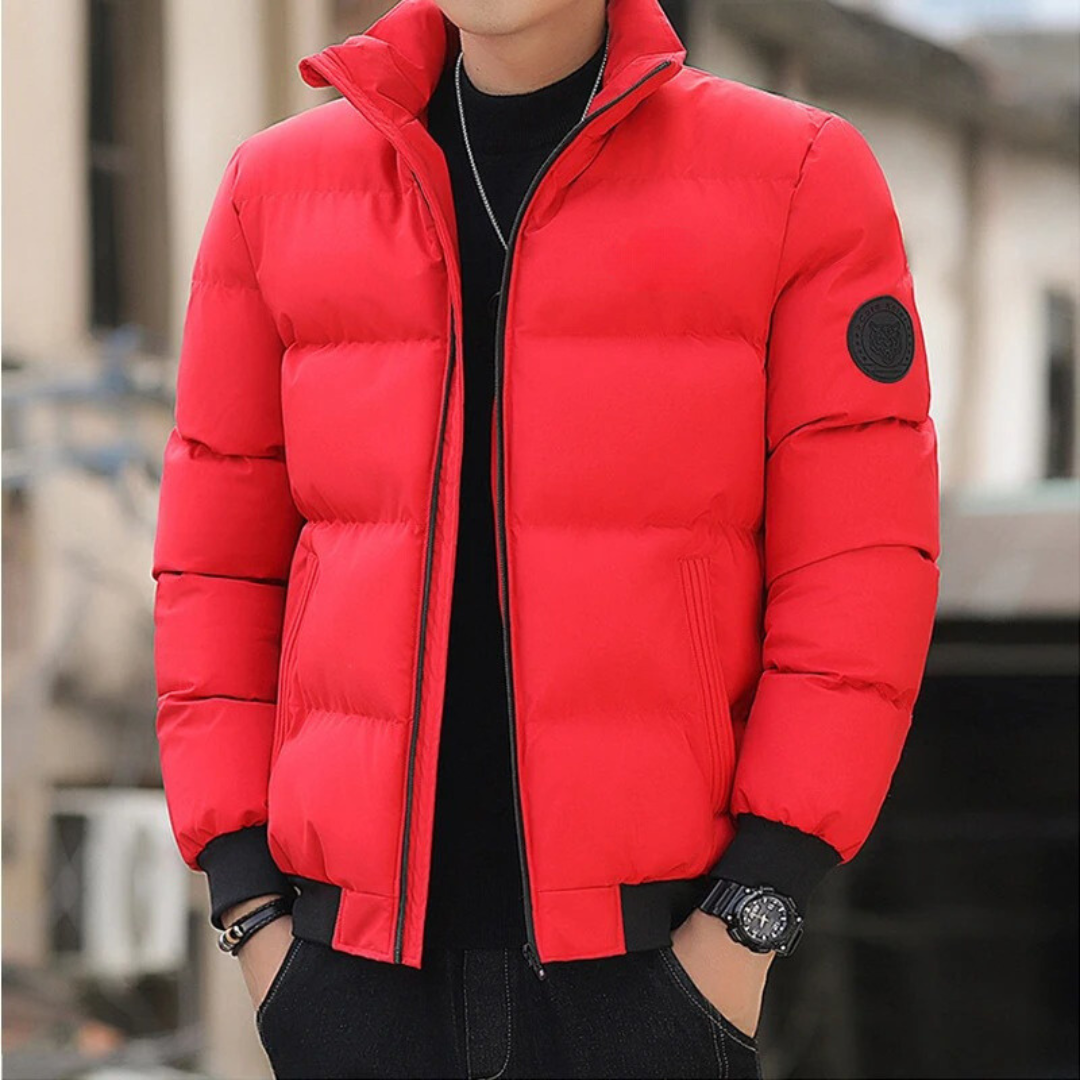 Veste d'hiver matelassée en coton pour homme