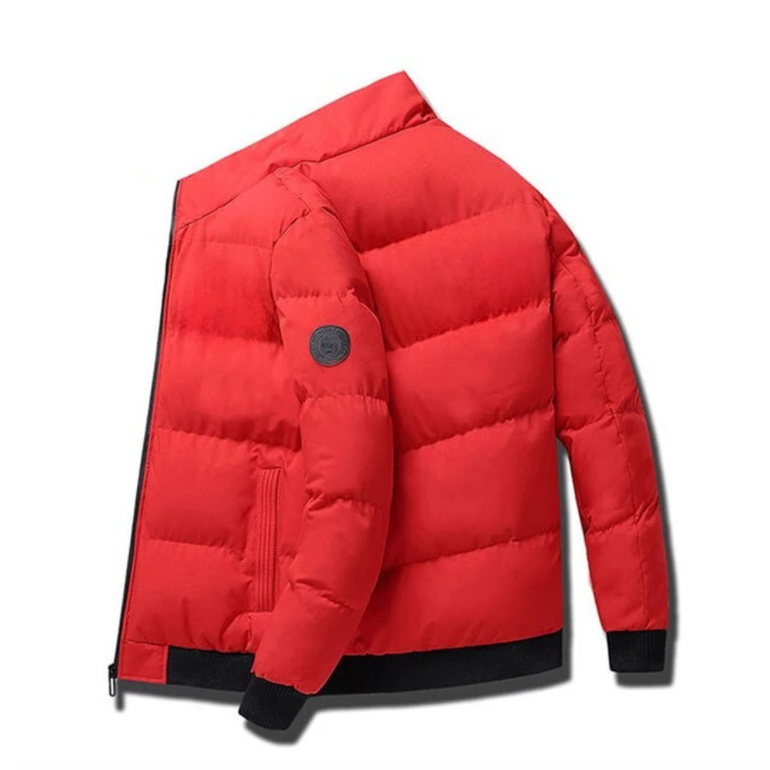 Veste d'hiver matelassée en coton pour homme