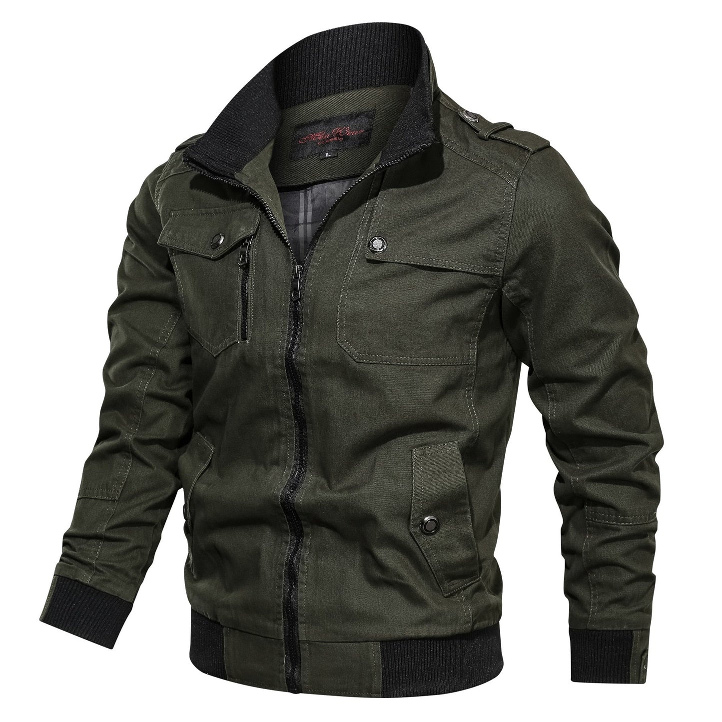 Veste d'hiver militaire pour homme – une veste coupe-vent