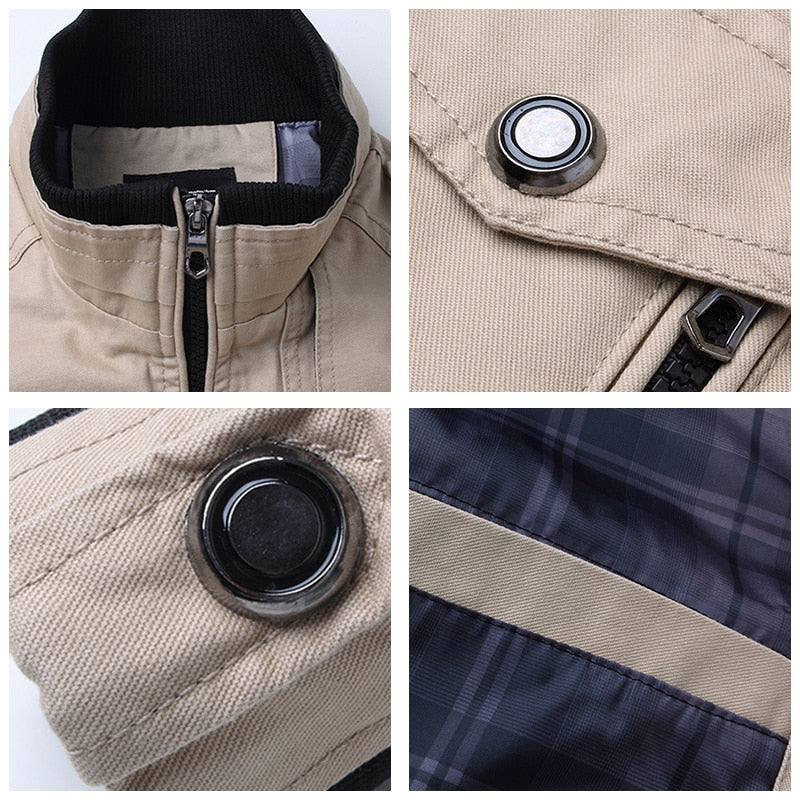 Veste d'hiver militaire pour homme – une veste coupe-vent