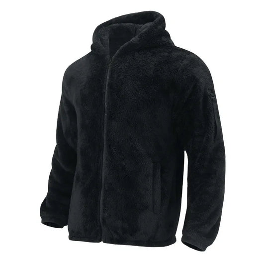 Veste d'hiver pour homme pour les jours de grand froid, avec capuche et poches pratiques