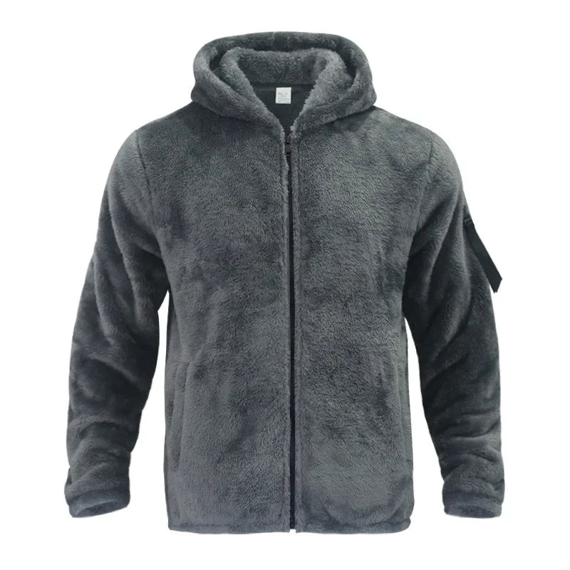 Veste d'hiver pour homme pour les jours de grand froid, avec capuche et poches pratiques