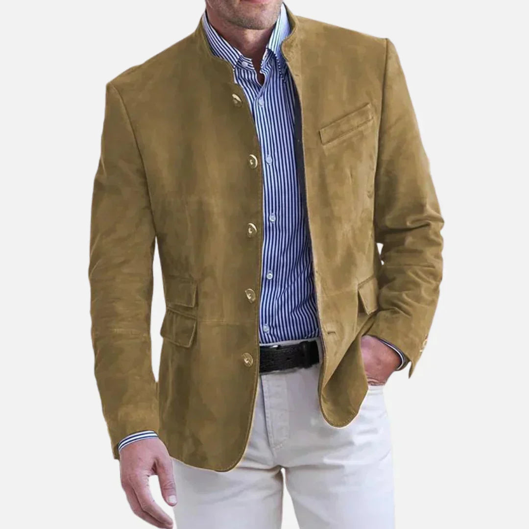 Veste de costume classique italienne pour homme, élégante et raffinée