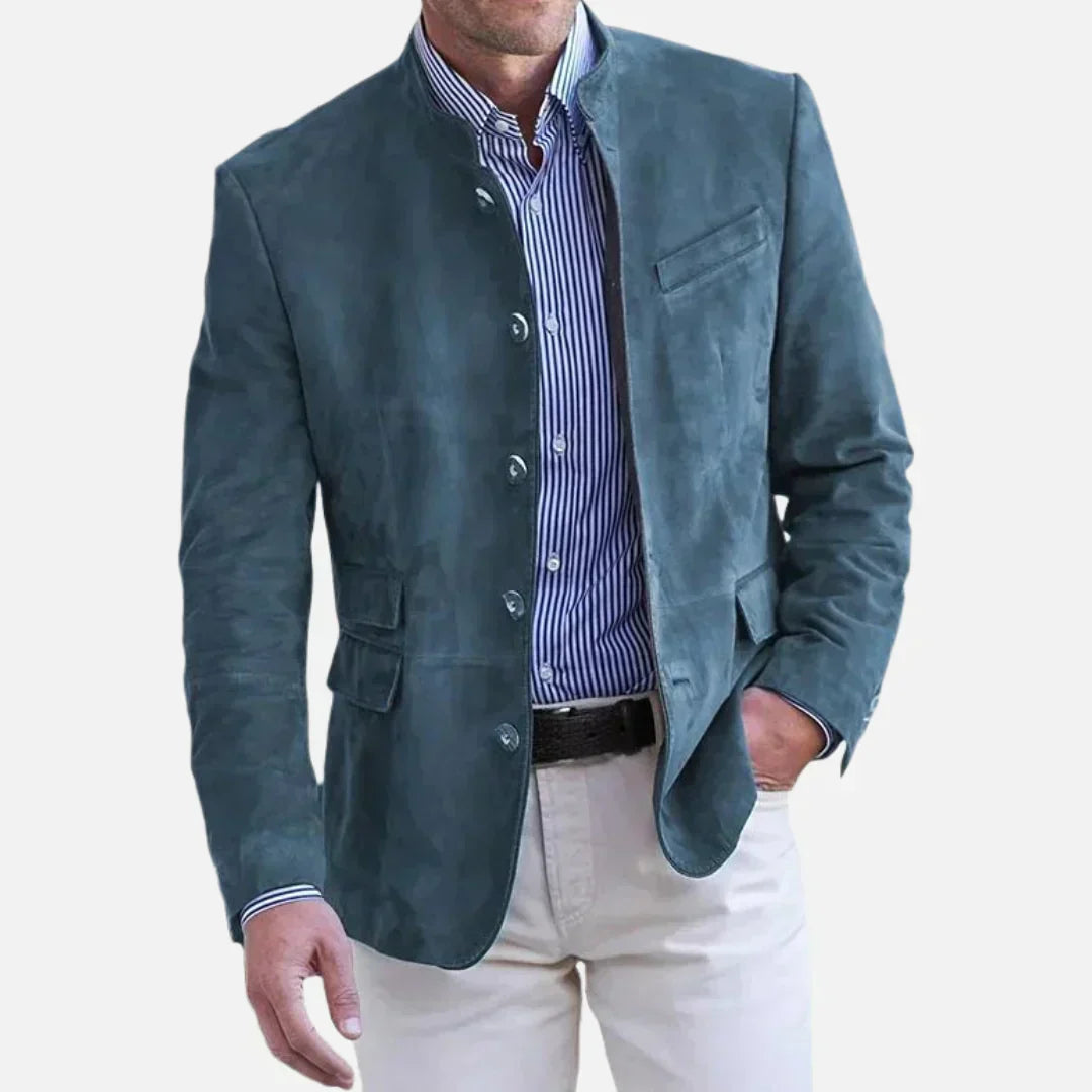 Veste de costume classique italienne pour homme, élégante et raffinée