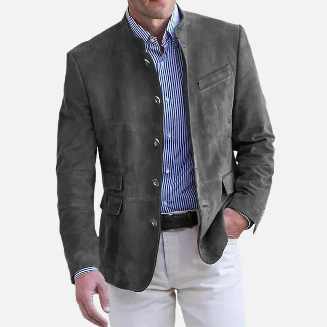 Veste de costume classique italienne pour homme, élégante et raffinée