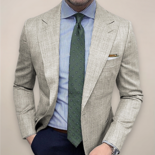 Veste de costume texturée