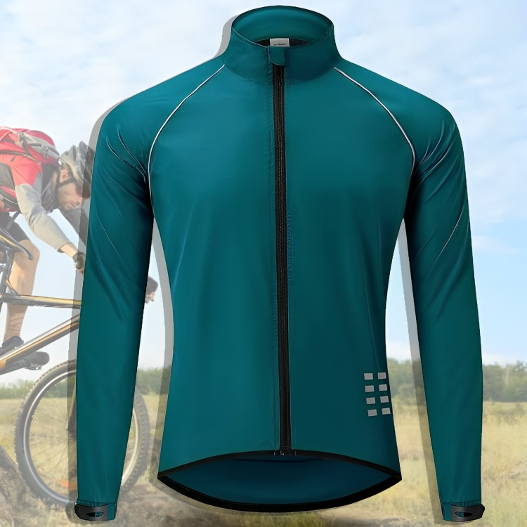 Veste de cyclisme réfléchissante d'automne pour homme