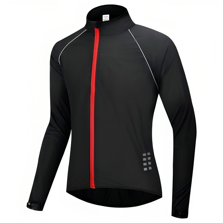Veste de cyclisme réfléchissante d'automne pour homme
