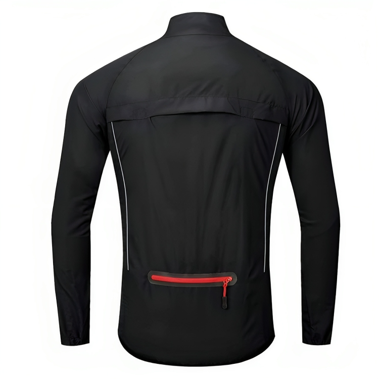 Veste de cyclisme réfléchissante d'automne pour homme