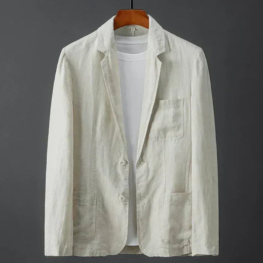 Veste de lin premium élégante