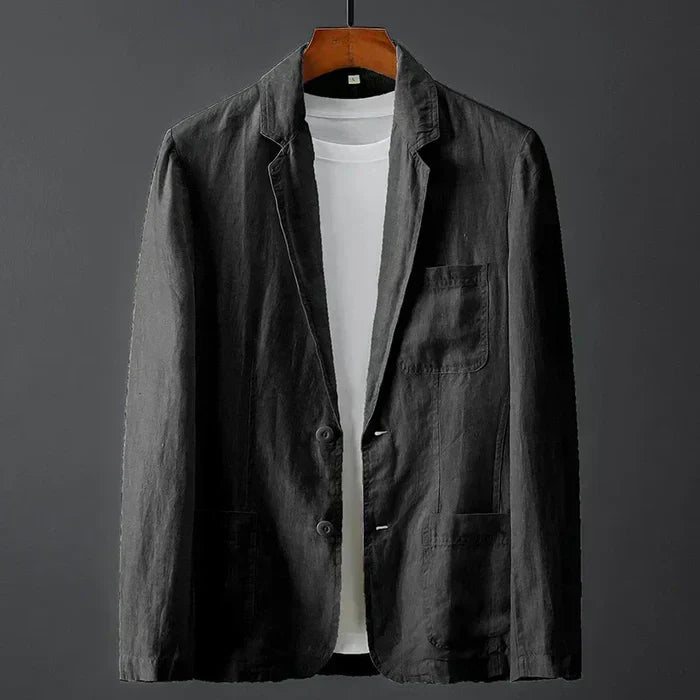 Veste de lin premium élégante
