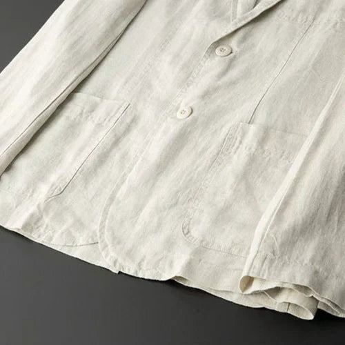 Veste de lin premium élégante