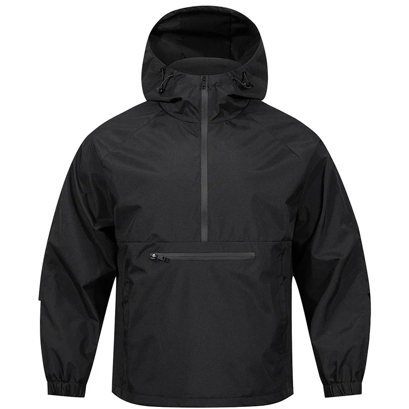 Veste de pluie pour homme – veste imperméable à capuche au design quotidien