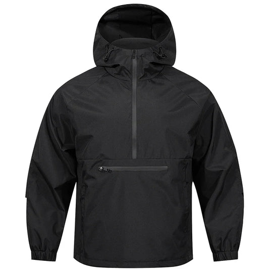 Veste de pluie pour homme – veste imperméable à capuche au design quotidien