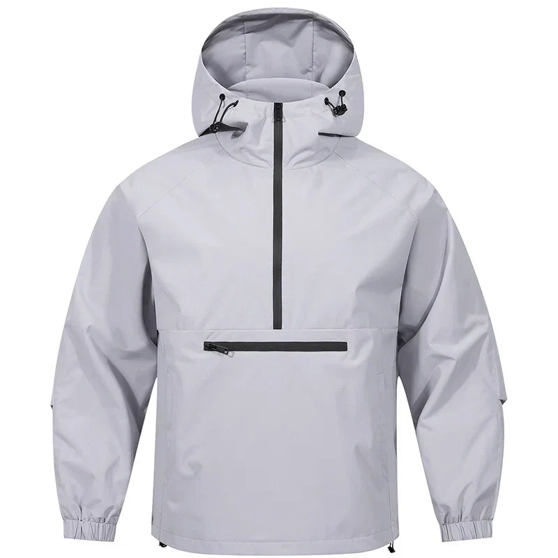 Veste de pluie pour homme – veste imperméable à capuche au design quotidien