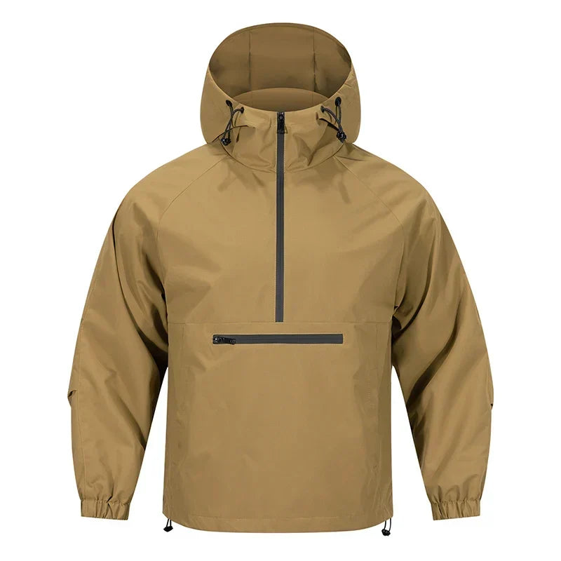 Veste de pluie pour homme – veste imperméable à capuche au design quotidien