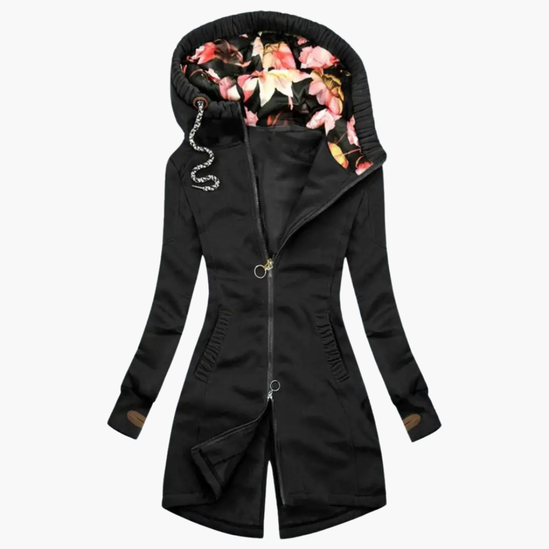 Veste de randonnée imperméable au design moderne pour femme