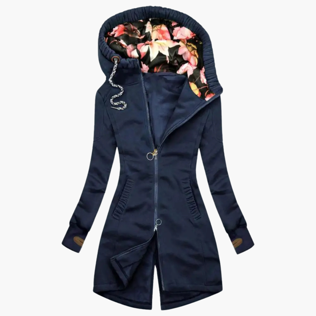 Veste de randonnée imperméable au design moderne pour femme