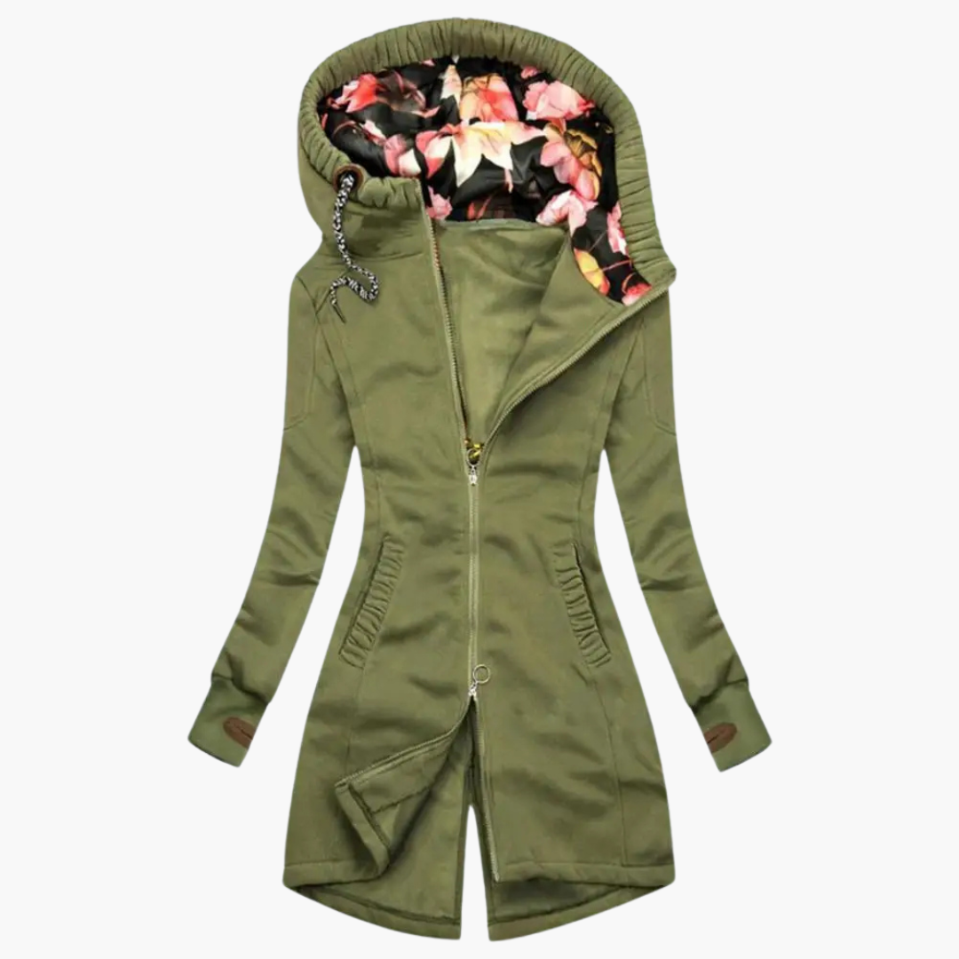 Veste de randonnée imperméable au design moderne pour femme