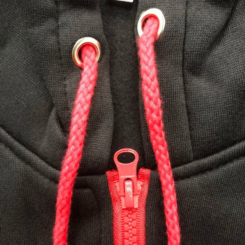 Veste de sweatshirt à capuche et fermeture éclair intégrale pour homme
