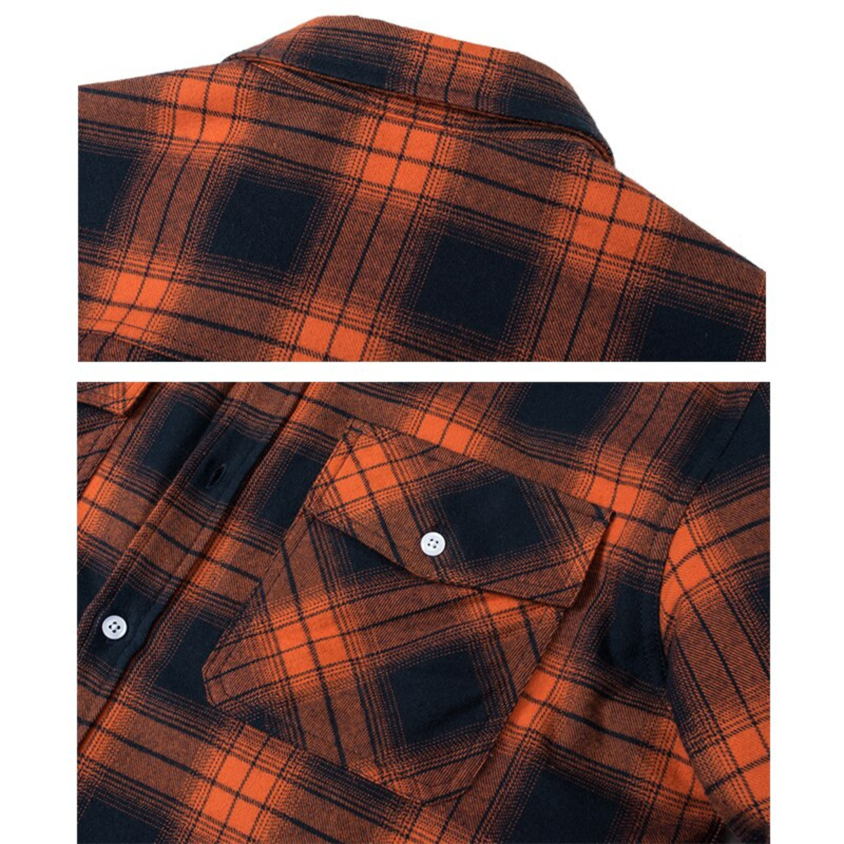 Veste doublée à carreaux pour homme