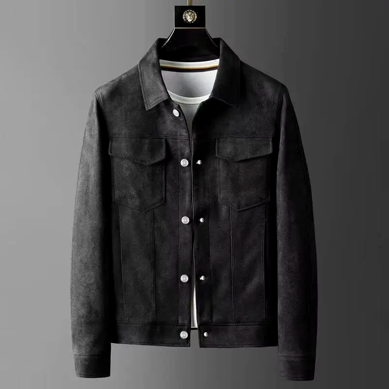 Veste élégante en daim pour homme