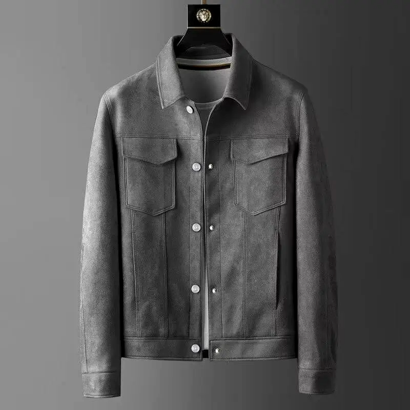 Veste élégante en daim pour homme