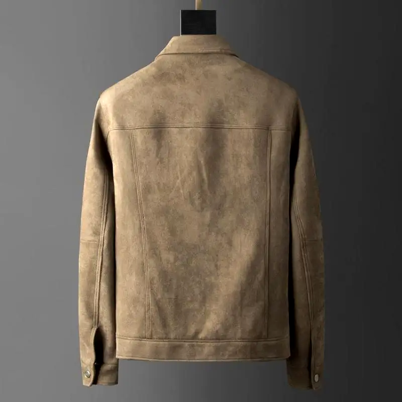 Veste élégante en daim pour homme