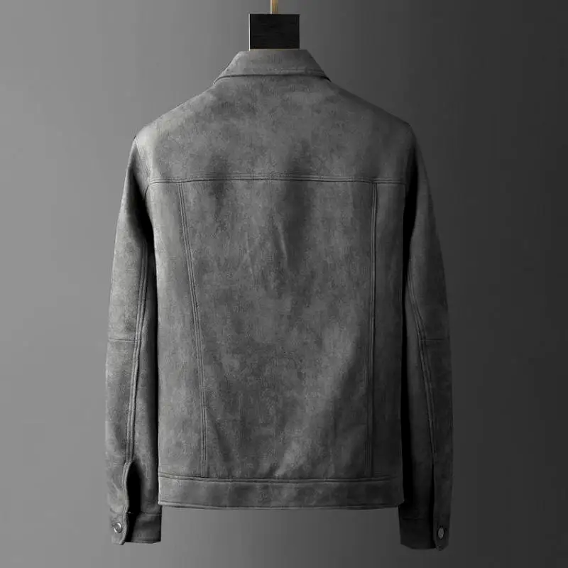 Veste élégante en daim pour homme