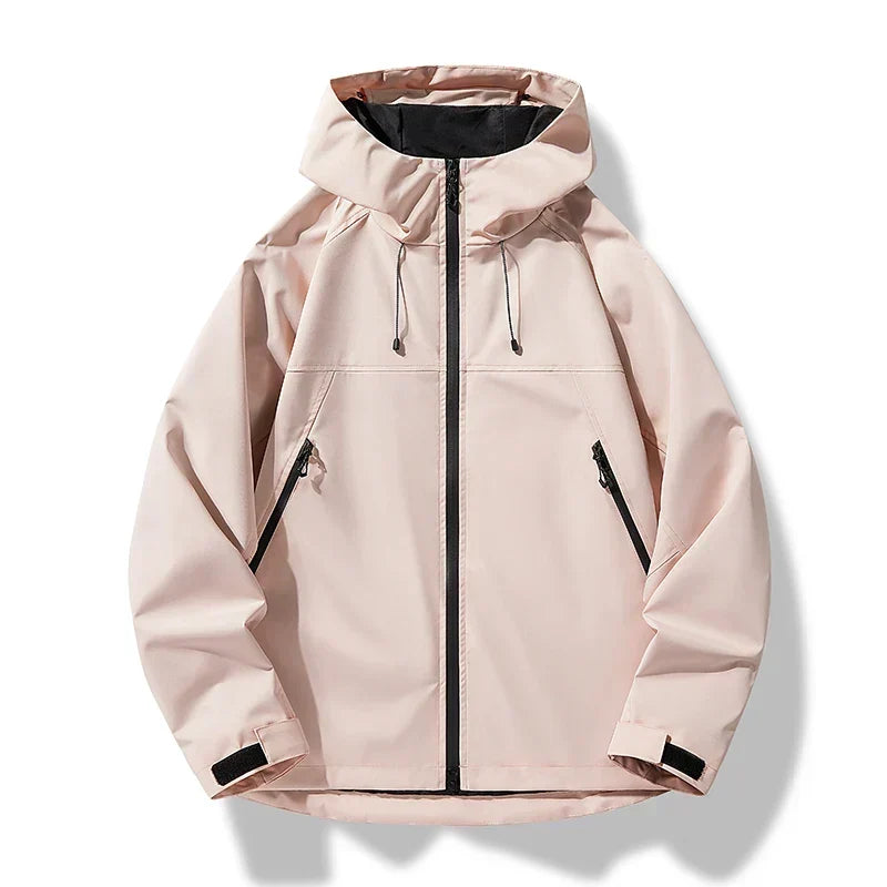 Veste hardshell à capuche pour homme