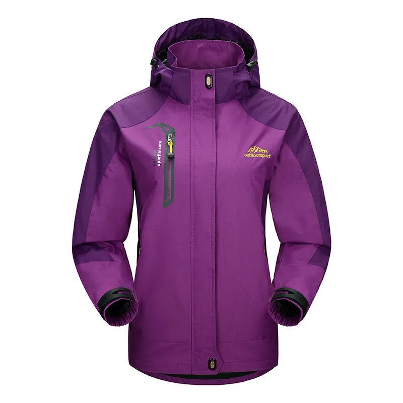 Veste imperméable 3-en-1 pour femme