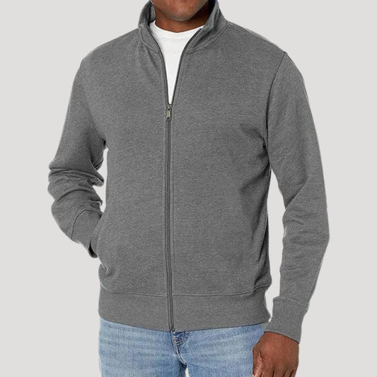 Veste légère de printemps zippée décontractée pour homme
