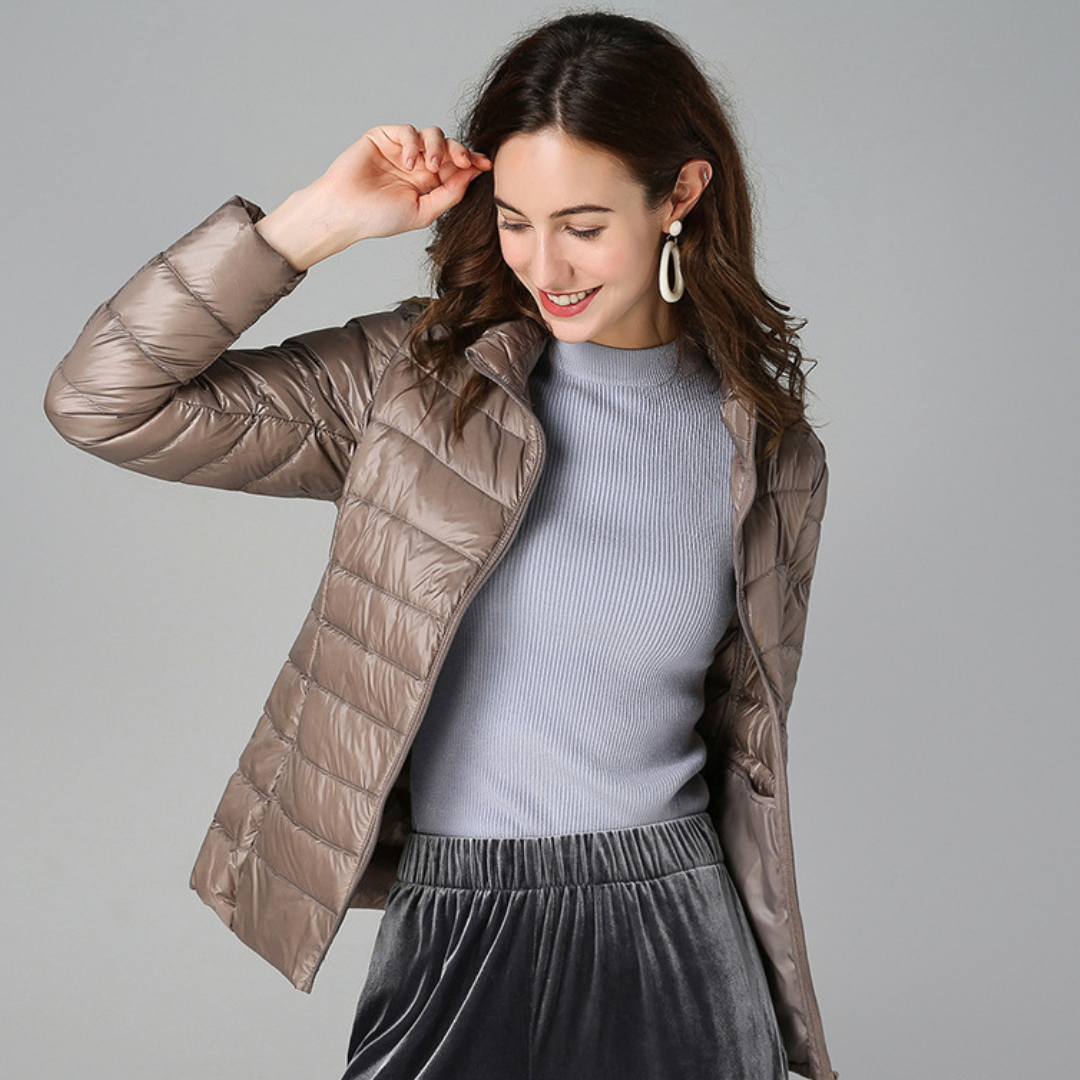 Veste légère pour femme pour le printemps, l'automne et l'hiver