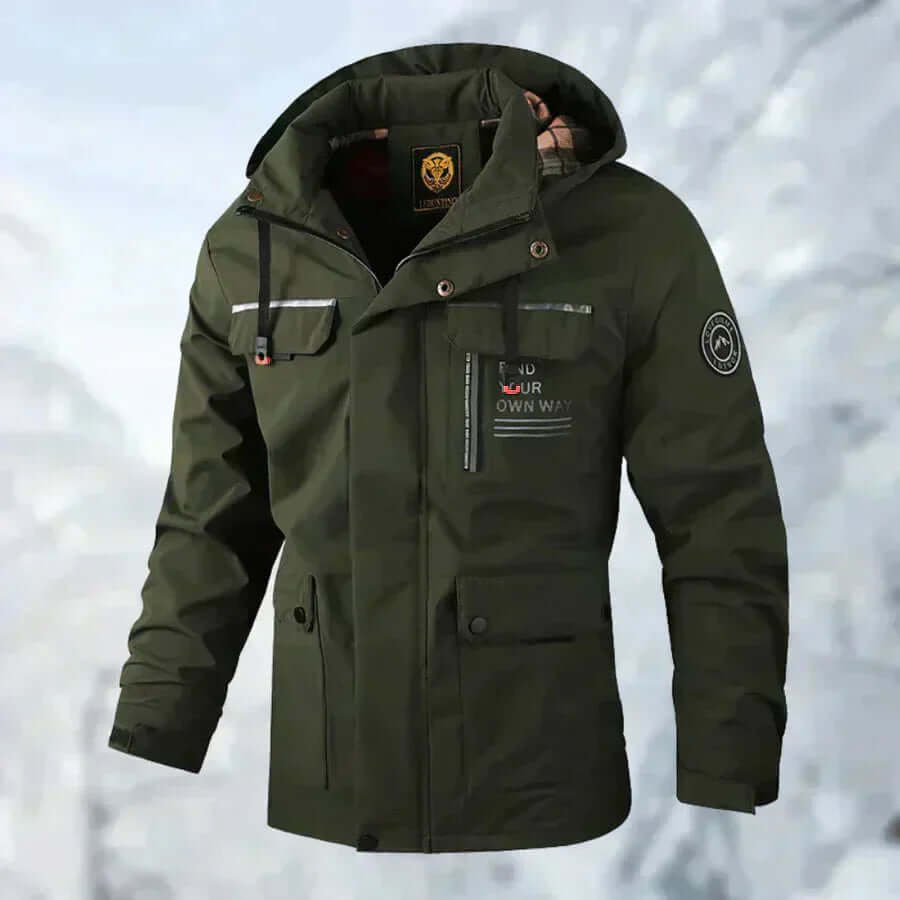 Veste matelassée imperméable pour homme