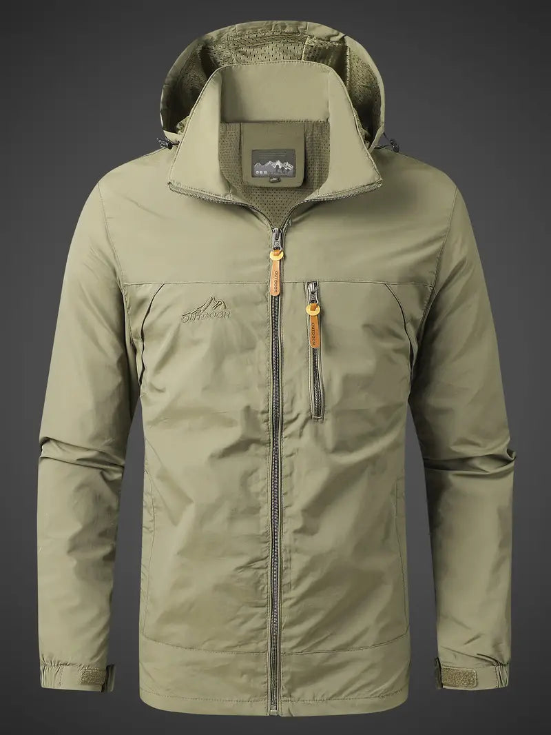 Veste outdoor homme imperméable et coupe-vent pour toutes les activités