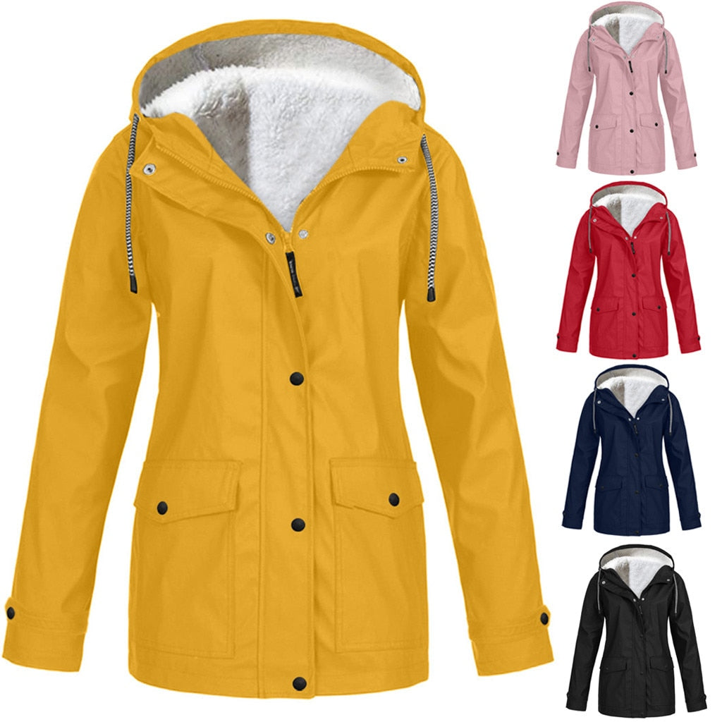 Veste outdoor | Imperméable, coupe-vent et doublure douce