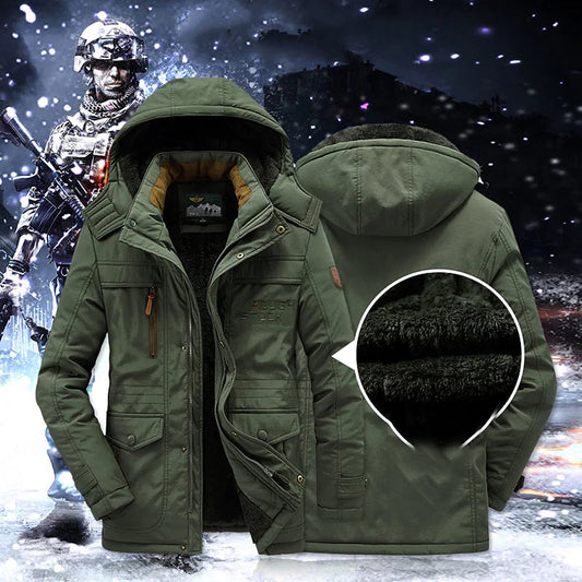Veste parka matelassée décontractée – manteau d'hiver chaud et isolant