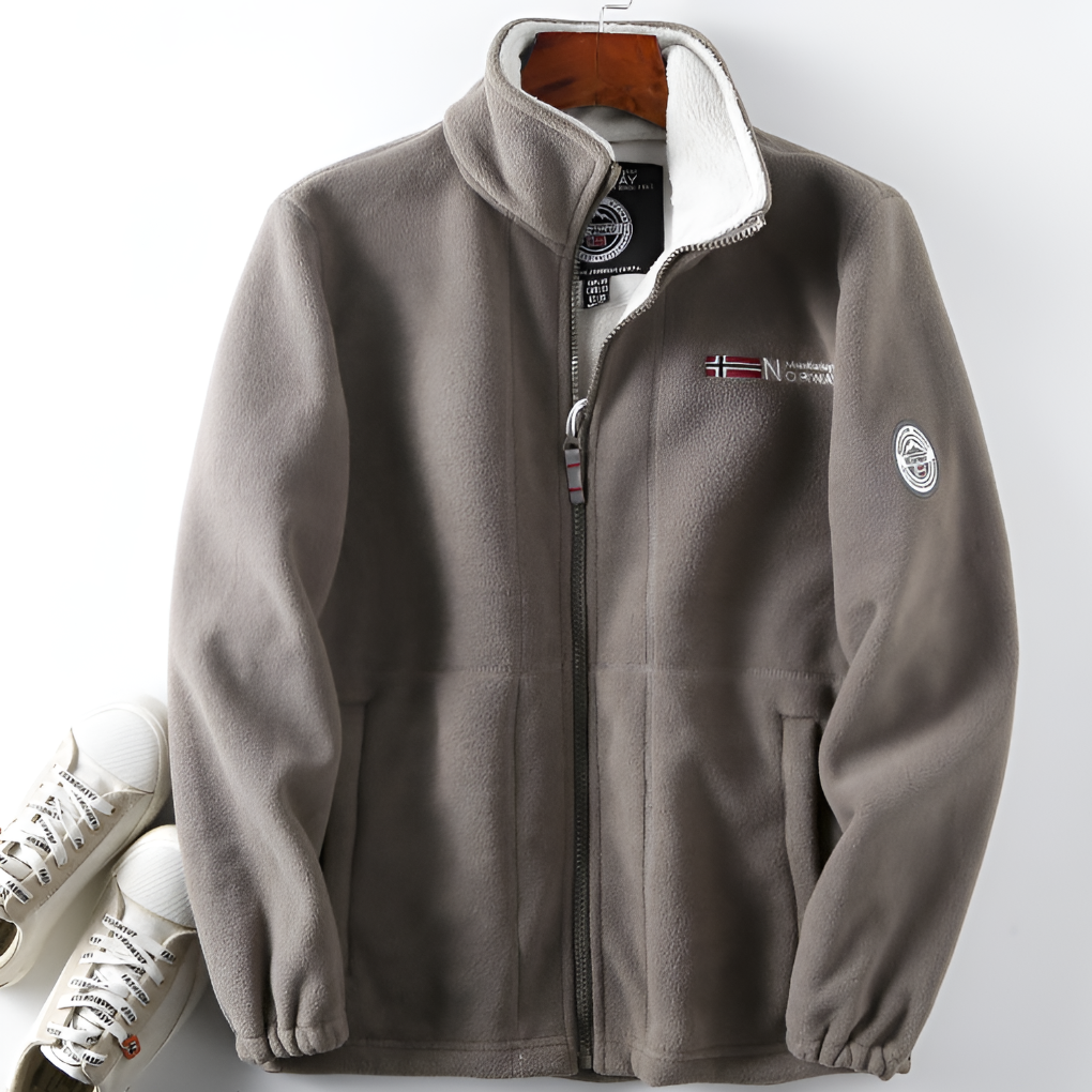 Veste polaire décontractée outdoor pour homme