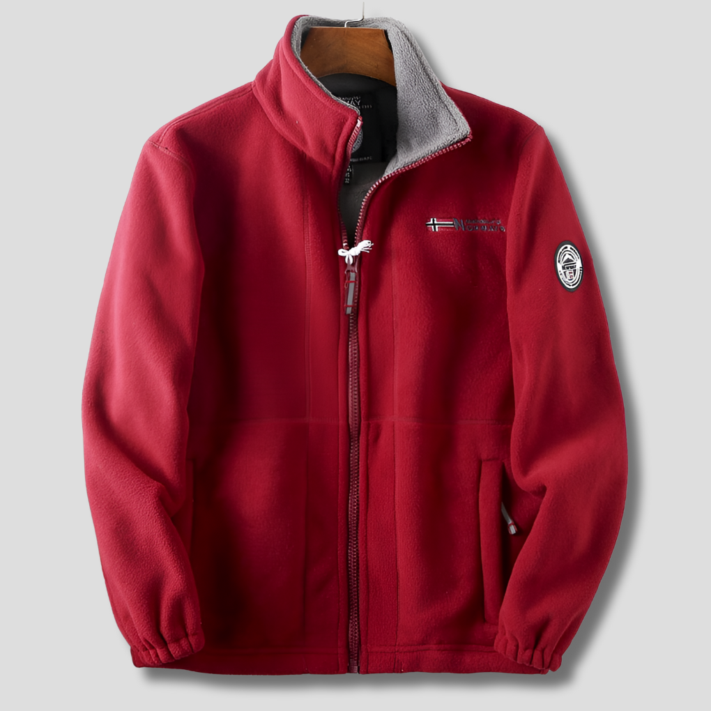 Veste polaire décontractée outdoor pour homme