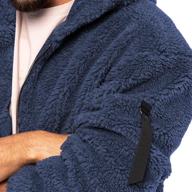 Veste polaire réversible pour homme